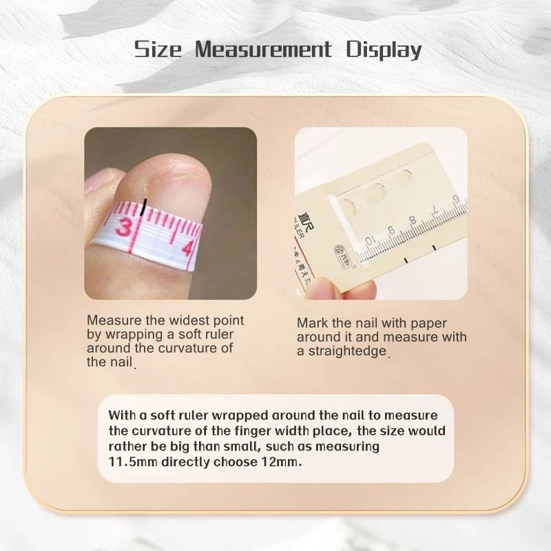 Almond Handmade False Nails Press on Reusable Adhesive Fake Nails Leopard French Manicure Wearable Artificial Finger Tips Woman