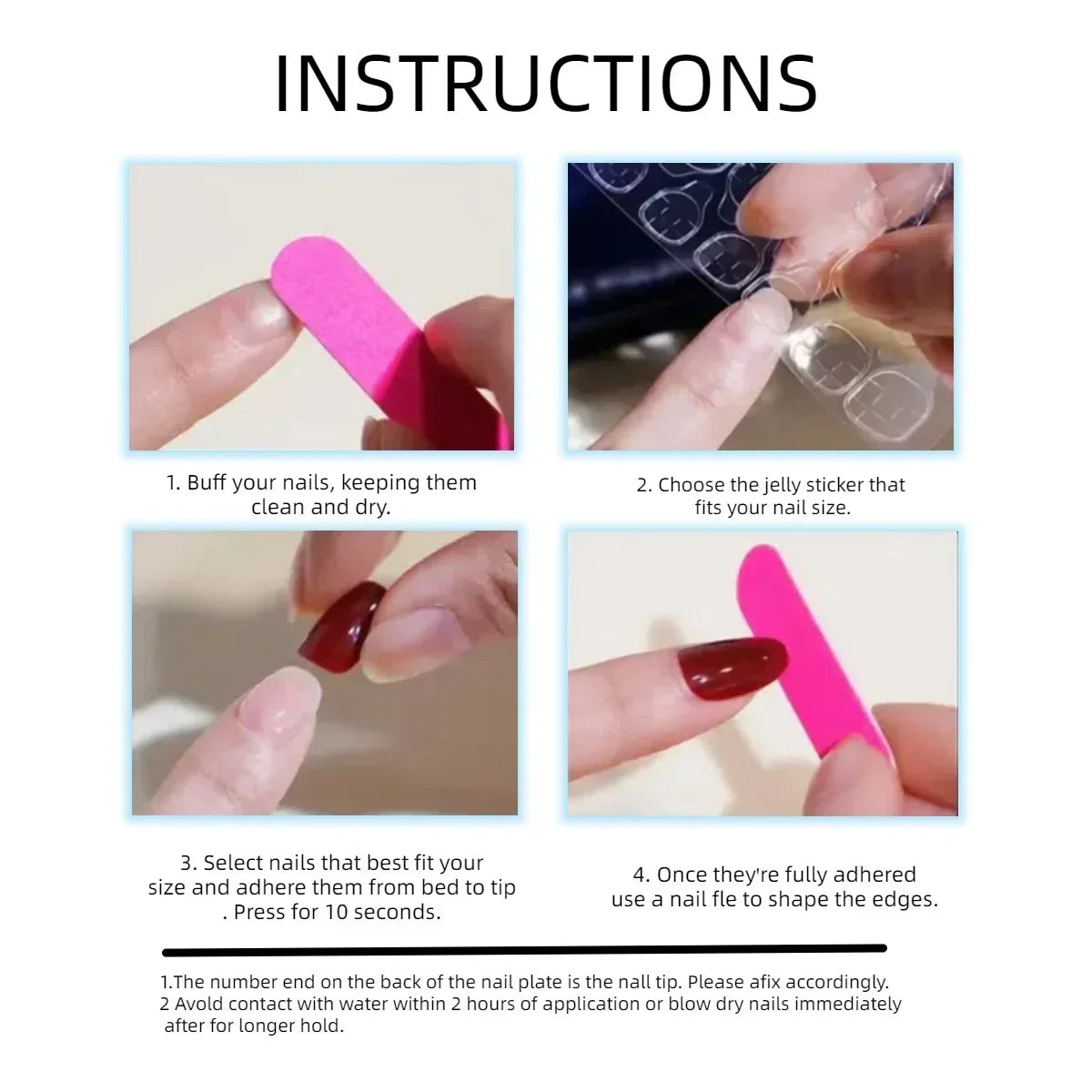24pcs Sweet Cat Eye French Press on Nails Diamond-Pointed Three Dimensional Bow Knot Wearable Nail For Women&Girl Almond Nail