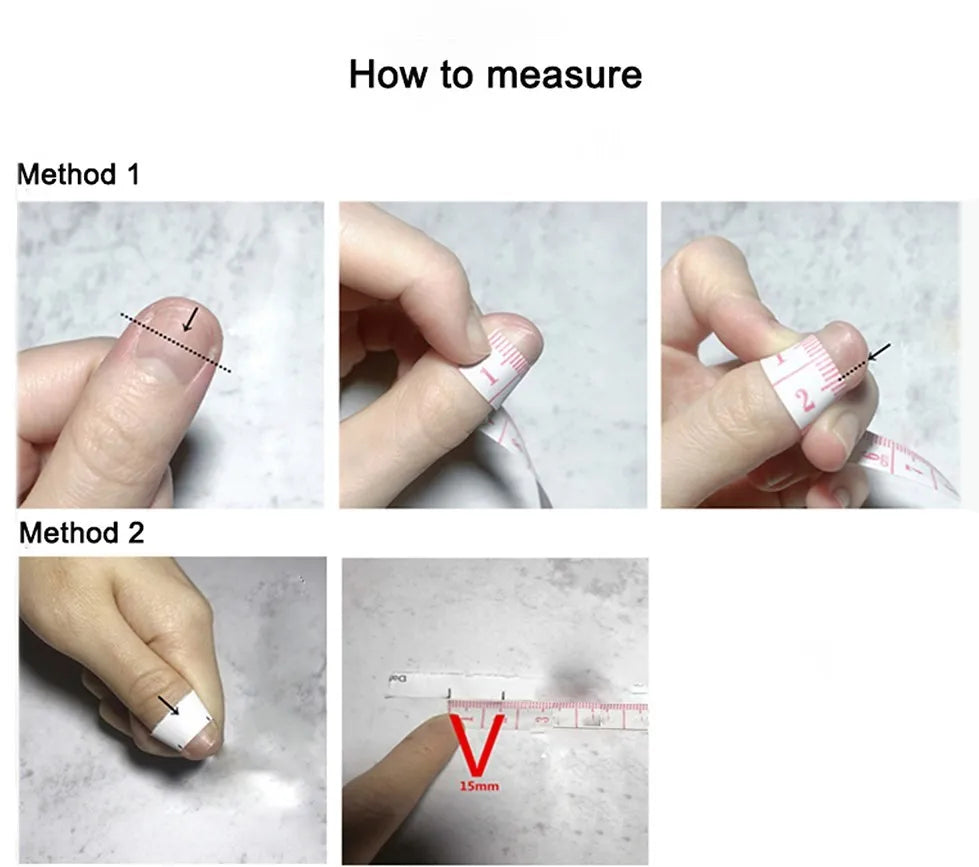 New Silver Star Press on Nails with Glue Handmade Flash Rhinestone Reusable Artificial Fake Tips Diamond Black Short False Nails